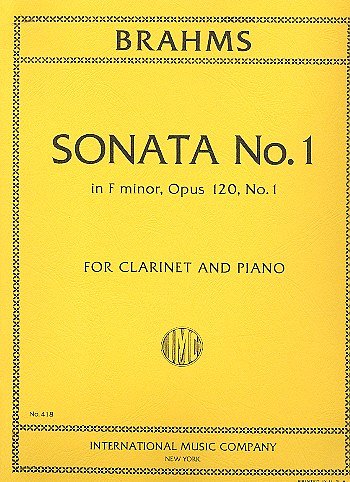 J. Brahms: Sonata Fa M. Op.120 N. 1 (Bu)