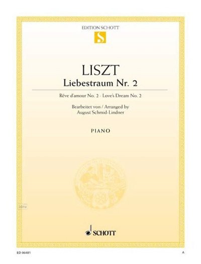 F. Liszt: Liebesträume (3 Notturnos) , Klav