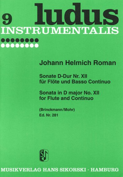 J.H. Roman: Sonate D-Dur Nr. 12, FlBc