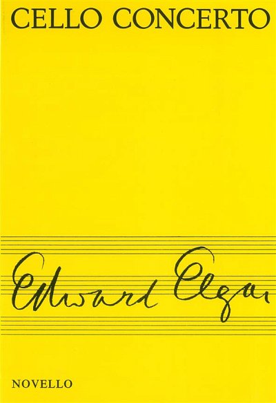 E. Elgar: Cello Concerto Miniature Score, VcOrch (Part.)