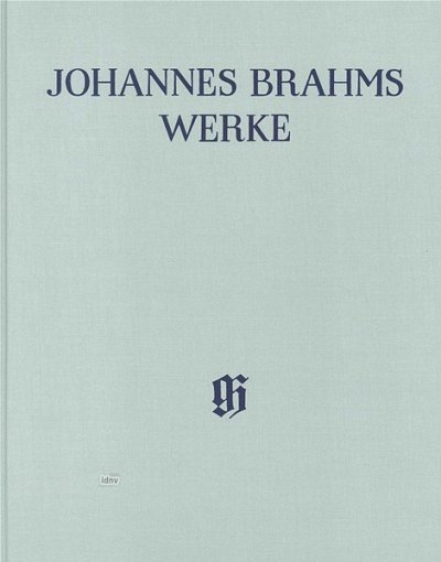 J. Brahms: Chorwerke und Vokalquartette Bd2 Band 2