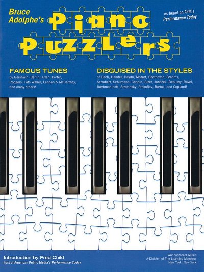 Bruce Adolphe - Piano Puzzlers, Klav