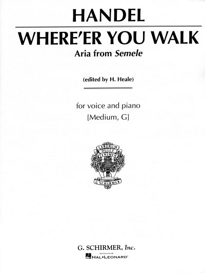 G.F. Händel: Where'er You walk , GesMKlav