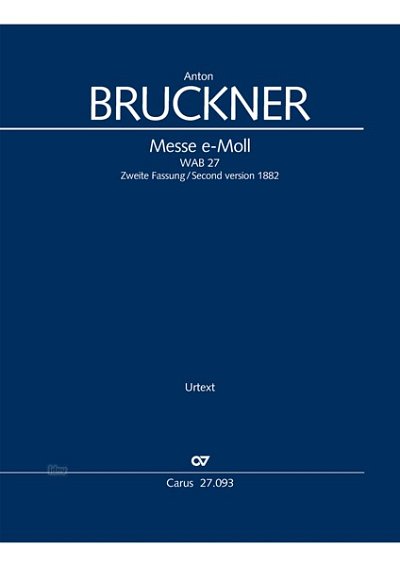 DL: A. Bruckner: Messe e-Moll WAB 27 (Part.)