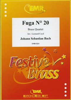 J.S. Bach: Fuga N° 20, 4Blech