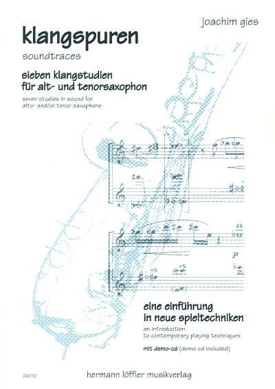 J. Gies: Klangspuren - Saxophonschule, Sax (CD)
