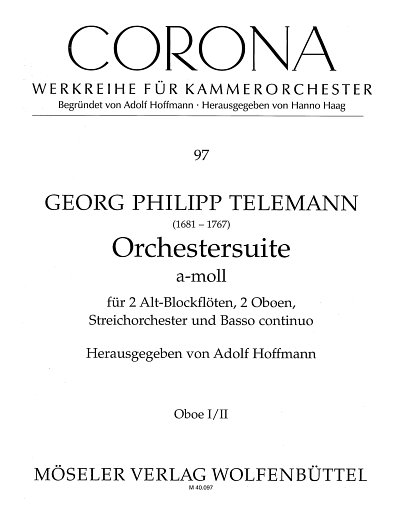 G.P. Telemann: Orchestersuite a-Moll TWV, SinfOrch (OStsatz)