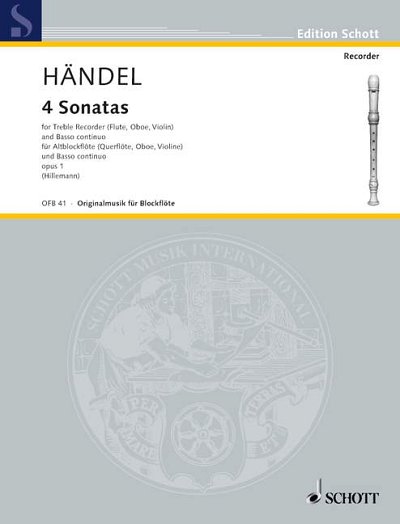 G.F. Handel: Four Sonatas