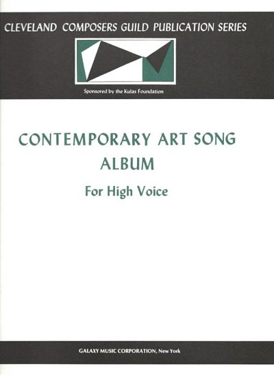 Contemporary Art Song Album, Book 1