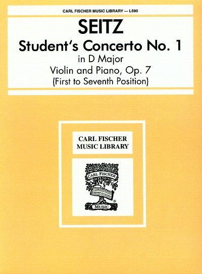 F. Seitz: Student's Concerto No. 1, VlKlav (KASt)