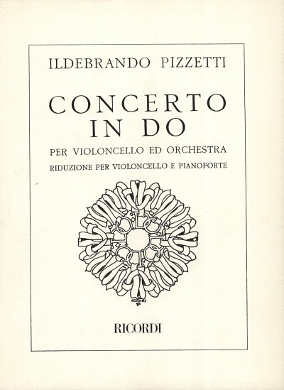 I. Pizzetti: Concerto In Do (Part.)