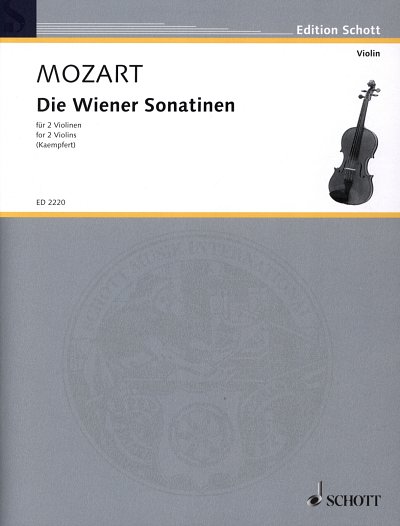 W.A. Mozart: Die Wiener Sonatinen , 2Vl (Sppa)