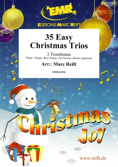 M. Reift: 35 Easy Christmas Trios, 3Pos