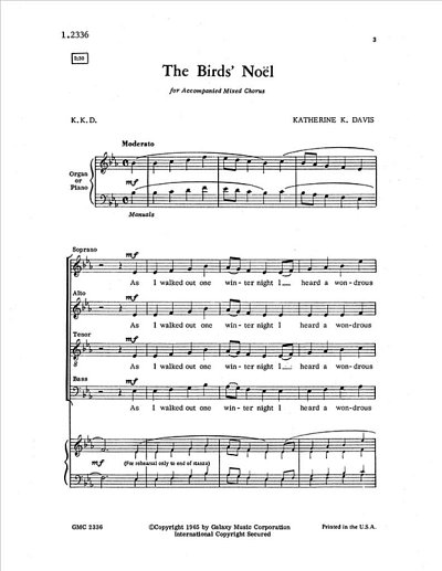 K.K. Davis: The Bird's Noel