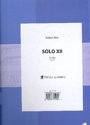 K. Aho: Solo XII, Va