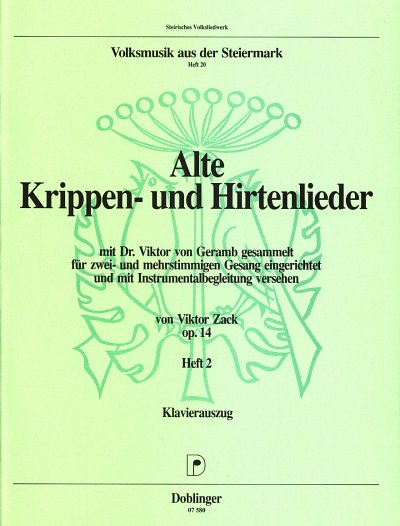 Alte Krippen- und Hirtenlieder 2, Ges/ChInst (Klavpa)