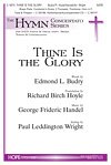 G.F. Händel: Thine is the Glory, Gch;Klav (Chpa)