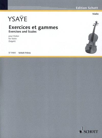 E. Ysaÿe: Übungen und Tonleitern , Viol