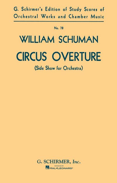 W.H. Schuman: Circus Overture, Sinfo (Part.)