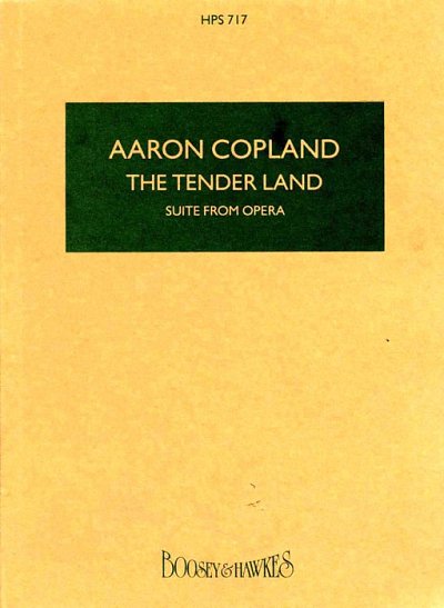 A. Copland: The Tender Land (Stp)