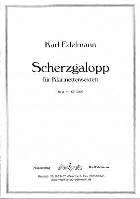 K. Edelmann: Scherzgalopp, 6Klar (Pa+St)