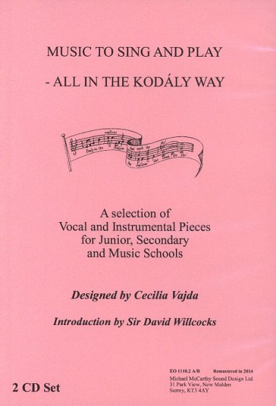 C. Vajda: Music to Sing and Play (2CD)