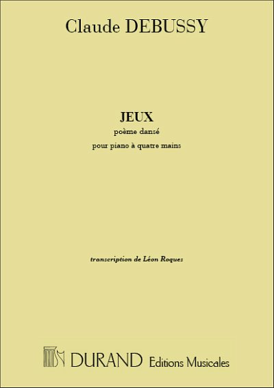 C. Debussy: Jeux Piano 4 Mains