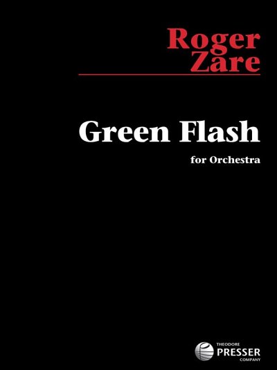 Zare, Roger: Green Flash