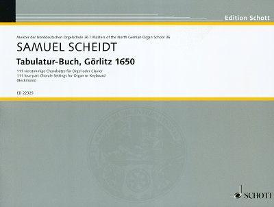 S. Scheidt: Tabulatur-Buch -  Görlitz 1650, Org/Klav