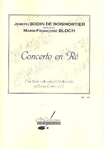 J.B. de Boismortier: Concerto In D 2 Violins C, Stro (Pa+St)