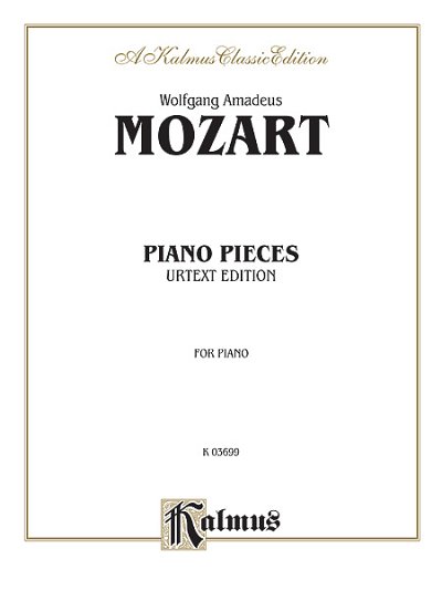W.A. Mozart: Various Pieces, Klav