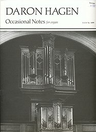 D. Hagen: Occasional Notes, Org