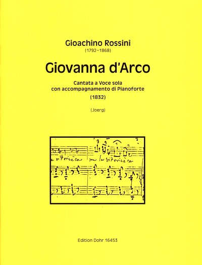 G. Rossini: Giovanna d'Arco
