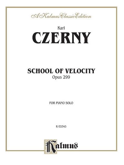 C. Czerny: School of Velocity, Op. 299 (Complete), Klav