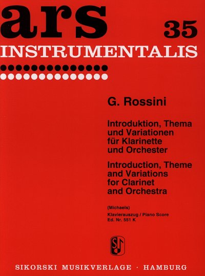 G. Rossini: Introduktion Thema + Variationen