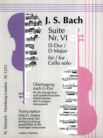 J.S. Bach: Suite Nr. 6 D-Dur BWV 1012