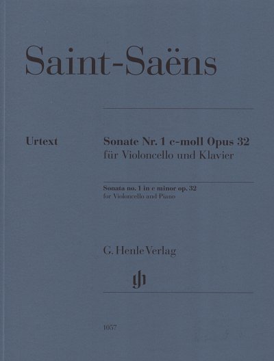 C. Saint-Saëns: Sonate Nr. 1 c-moll op. 3, VcKlav (KlavpaSt)