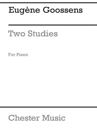 Two Studies For Piano Op.38, Klav