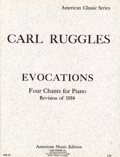 Ruggles, Carl: Evocations