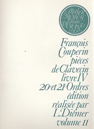 F. Couperin: Pieces De Clavecin Pour Piano Livre Iv V 11 (Ord