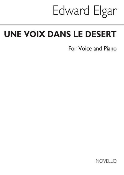 E. Elgar: Une Voix Dans Le Desert