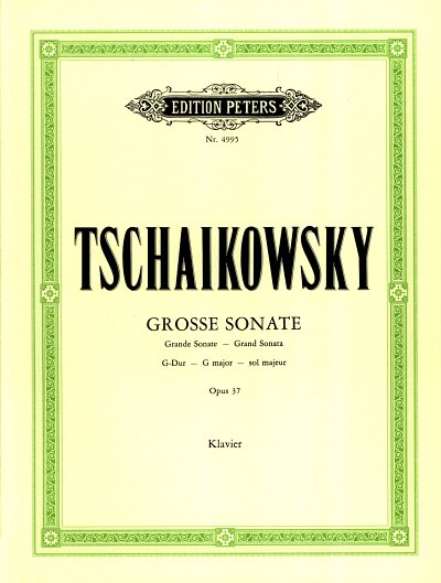 P.I. Tschaikowsky: Große Sonate für Klavier G-Dur op. , Klav