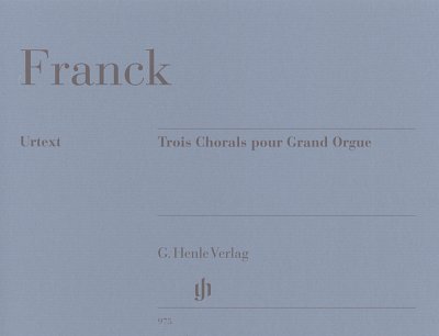 F. César: Trois Chorals pour Grand Orgue , Org