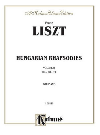 F. Liszt: Hungarian Rhapsodies, Volume II, Klav