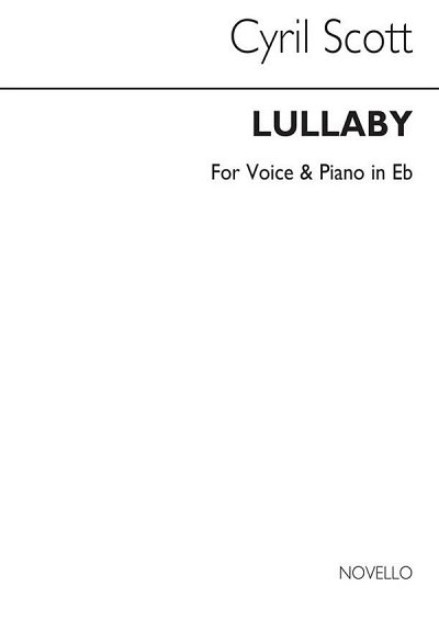 C. Scott: Lullaby Op.57 No.2 In Eb, GesMKlav