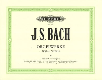 J.S. Bach: Orgelwerke 5, Org