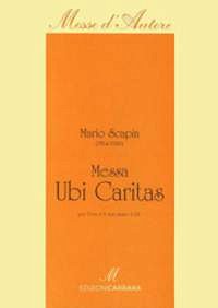 Messa Ubi caritas (Credo alternato) (Part.)