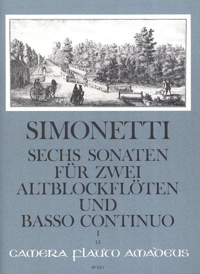 G.P. Simonetti y otros.: 6 Sonaten 1 (1-3) Op 2