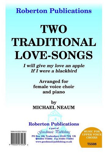M. Neaum: Two Traditional Love Songs, FchKlav (Chpa)