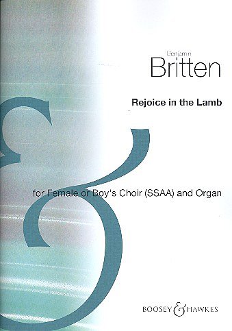 B. Britten: Rejoice in the lamb op. 30 (Part.)
